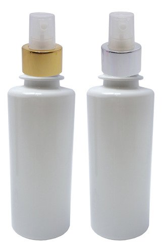 450 Frasco Plástico Branco Pet 200ml Válvula Spray L Cos