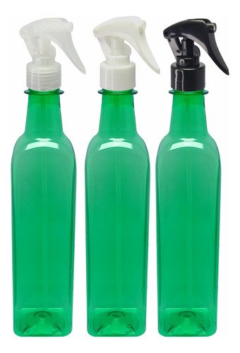 126 Frascos Plástico Verde Pet 500ml Válv Mini Gatilho Aze
