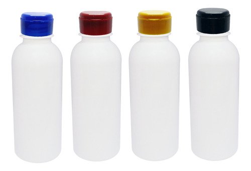 132 Frascos Plástico Branco Pet 400ml Fliptop C/ Rosca Det - Imagem 2