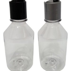 1448 Frascos Plástico Cristal Pet 250ml C/ Tampa Disktop Far