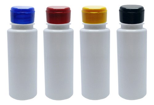 1590 Frascos Plástico Branco Pet 200ml Fliptop C/ Rosca Con - Imagem 2