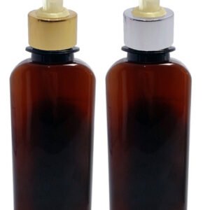 120 Frasco Plástico Ambar Pet 140ml Válv Bico Pato L Aro