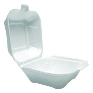 230 Hamburgueira Branca Isopor 137x128x70mm Bom Apetite Bh01