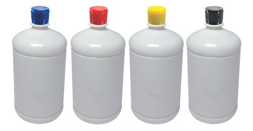 138 Frascos Plástico Branco Pet De 1l Com Tampa Fliptop Sab - Imagem 2