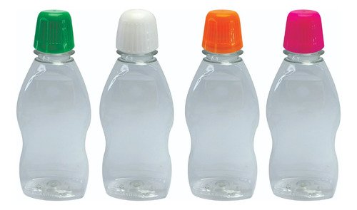 253 Frasco Plásticos Cristal 190ml Pet C/ Tampa Dosadora Mol - Imagem 2