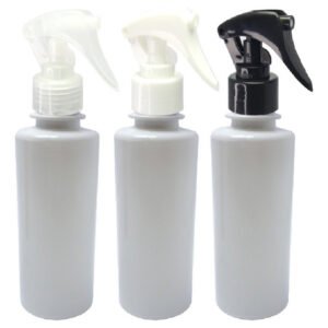 21 Frasco Plástico Branco Pet 200ml Válv Mini Gatilho Cos