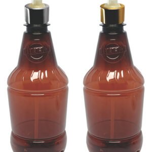 565 Frascos Plástico Âmbar Pet 500ml Válvula Bico Pato L Gr2