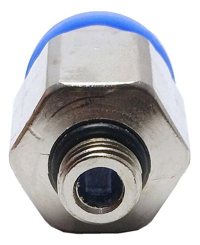 200 Conexão Pneumática Reta Macho Rosca 1/8 X Tubo 12mm - Imagem 3