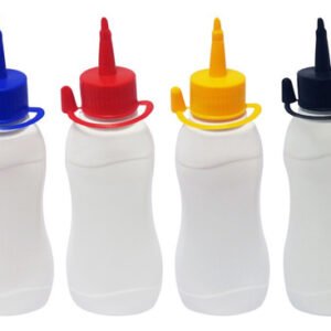 1260 Frascos Plástico Branco Pet 200ml C/ Bico Aplicador Cat