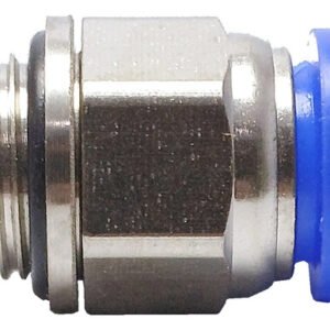 10 Conexão Pneumática Reta Macho Rosca 3/8 X Tubo 12mm
