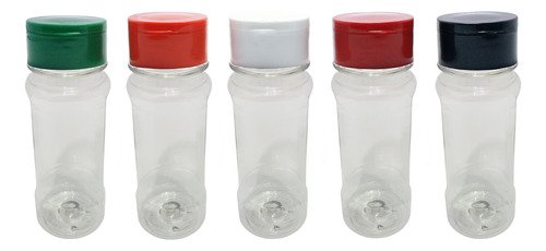 36 Frascos Plástico Cristal Pet 120ml Tampa Peneira Con - Imagem 2