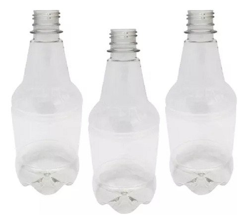 40 Frasco Plástico Cristal Pet 500ml Tampa Rosca 2 Bico Gr2 - Imagem 3