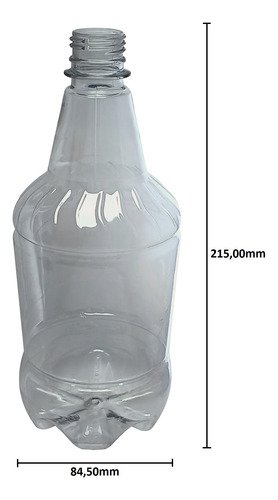 336 Frascos Plástico Cristal Pet 750ml Batoque Fliptop Gr2 - Imagem 7