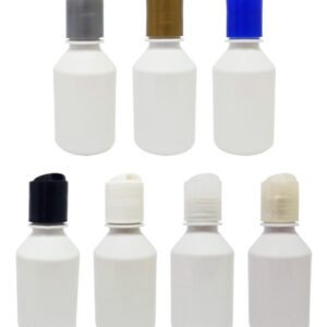 1694 Frascos Plásticos Branco Pet 150ml C/ Tampa Disktop Far
