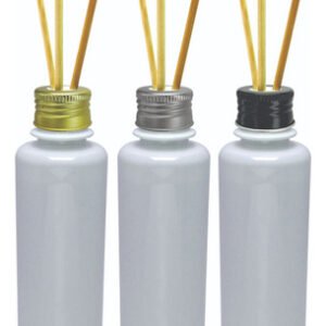 27 Frascos Plástico Branco 250ml Tampa Difusor Varetas Cos