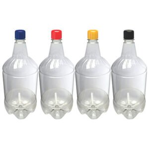 30 Frascos Cristal Pet 1,5l Aromatizante Tampa Batoque Gr2