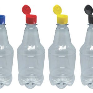 565 Frascos Plástico Cristal Pet 500ml Batoque Fliptop Gr2