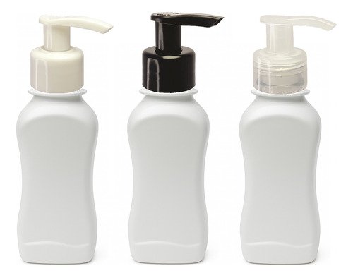 2541 Frascos Plástico Branco 120ml Válvula Bico Pato S Cat