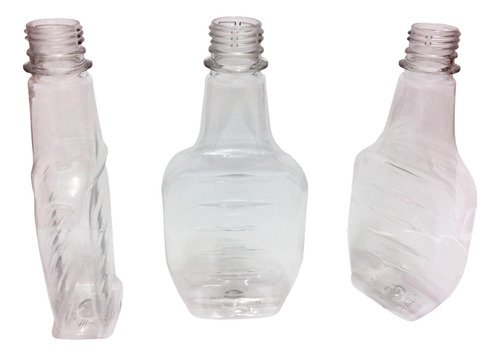 1568 Frasco Plástico Cristal 250ml Pet Sport Fliptop Mol - Imagem 3