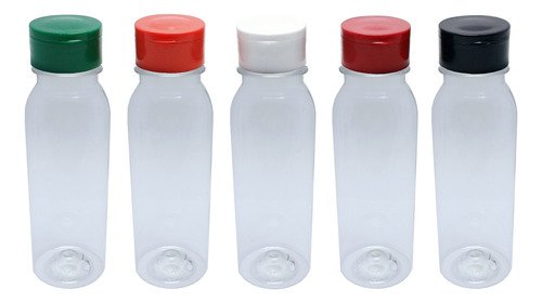 462 Frascos Plásticos Cristal Pet 250ml Tampa Peneira Det - Imagem 2