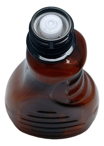 16 Frasco Plástico Ambar Pet 300ml Tampa L Batoque Bor - Imagem 2