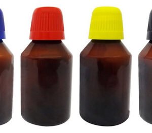 1694 Frasco Plástico Âmbar Pet 150ml Tamp Dosadora 20ml Far