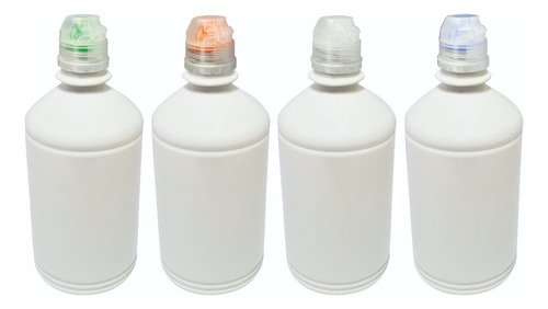 678 Frascos Branco Pet 500ml Tampa Sport Fliptop Far - Imagem 2