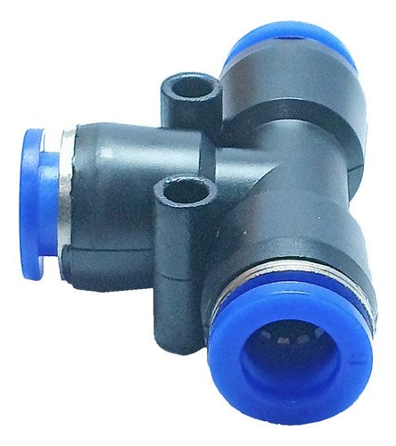 1 Conexão Pneumática Uniao T Tubo 8mm - Imagem 2