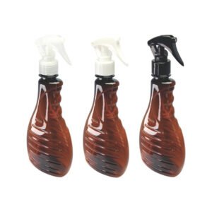 170 Frasco Plásticos Âmbar Pet 500ml Válv Mini Gatilho Bor