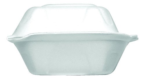 64 Hamburgueira Branca Isopor 137x128x70mm Bom Apetite Bh01 - Imagem 5