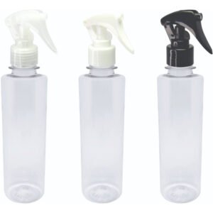 370 Frasco Plásticos Cristal Pet 250ml Válv Mini Gatilho Cos