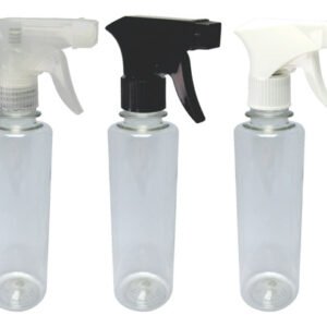 370 Frasco Plástico Cristal Pet 250ml Válvula Gatilho Cos