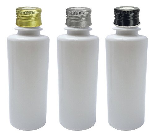226 Frasco Plástico Branco Pet 200ml Tampa Difusor C/ F Cos