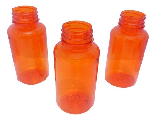 1200 Frasco Plástico Laranjado Pet 240ml Tam Rosca Lacre Sup - Imagem 3