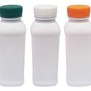 1254 Frascos Plástico Branco Pet 300ml Tampa Rosca Lacre Qua