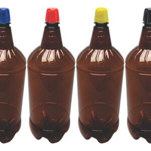 132 Frascos Plástico Âmbar Pet 2l Tampa Dosadora 20ml Gr2