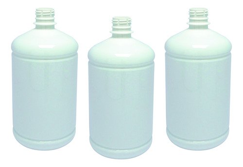 22 Frasco Plástico Branco Pet De 1l Tampa Dosadora 30ml Sab - Imagem 2