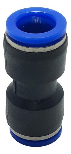 100 Conexão Pneumática Uniao Reta Tubo 12mm