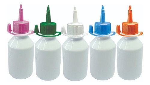 802 Frasco Plástico Branco Pet 120ml Bico Aplicador Far - Imagem 2