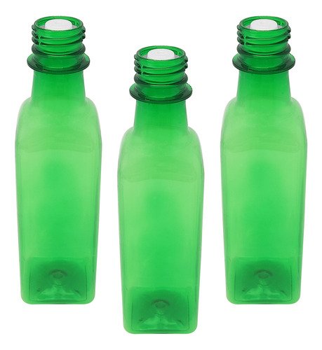 103 Frasco Plástico Verde Pet 250ml Azeite Tampa L Batoque - Imagem 3