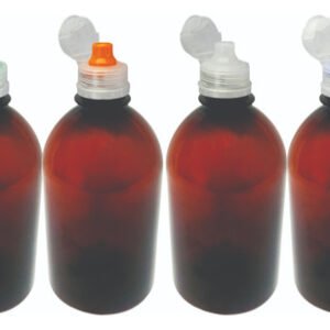 678 Frascos Âmbar Pet 500ml Tampa Sport Fliptop Sab