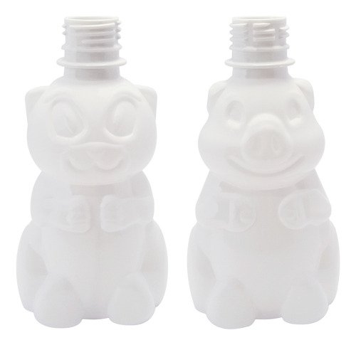 256 Frascos Plástico Branco Pet 300ml Válv Mini Gatilho Zoo - Imagem 5