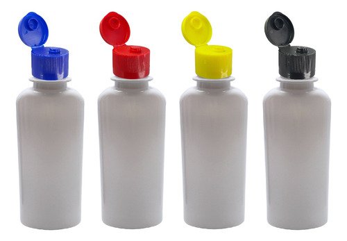 336 Frasco Plástico Branco Pet 140ml Fliptop Batoque Aro