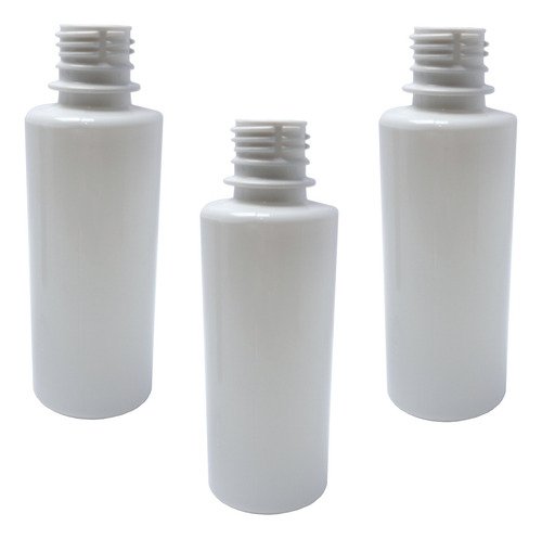 1590 Frasco Plástico Branco Pet 200ml Tampa Rosca 2 Bico Cos - Imagem 3