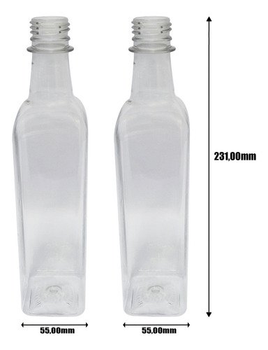 760 Frasco Plástico Cristal Pet 500ml Tamp Dosadora 30ml Aze - Imagem 4