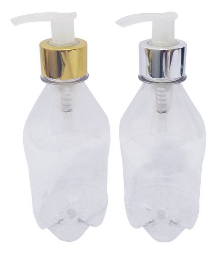 972 Frascos Plástico Cristal 350ml Válvula Bico Pato L Agu