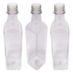 12 Frascos Plástico Cristal Pet 500ml Batoque 12 Furos Aze