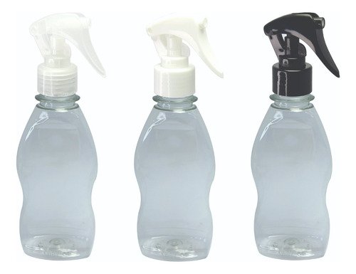 98 Frascos Cristal Pet 190ml C/ Válvula Mini Gatilho Mol