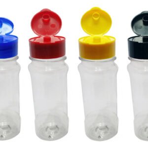 342 Frascos Plástico Cristal Pet 120ml Fliptop C/ Rosca Con