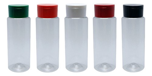 240 Frascos Plástico Cristal Pet 200ml Tampa Peneira Con - Imagem 2